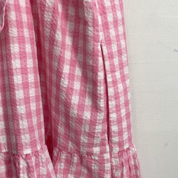 J. Crew Seersucker Gingham Dress Pockets Size 14 Retail$128 - Picture 7 of 15